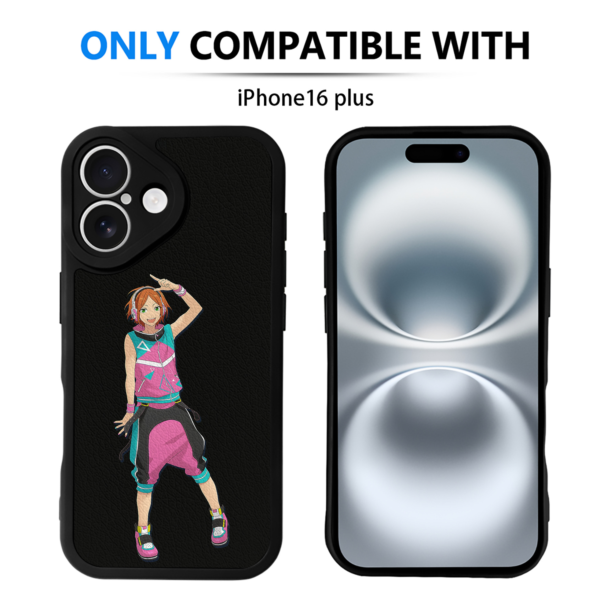 （画像用） あんさんぶるスターズ! Ensemble Stars 【iPhone 16シリーズ対応】シリコンスマホケース（レザー調） 材質：シリコン